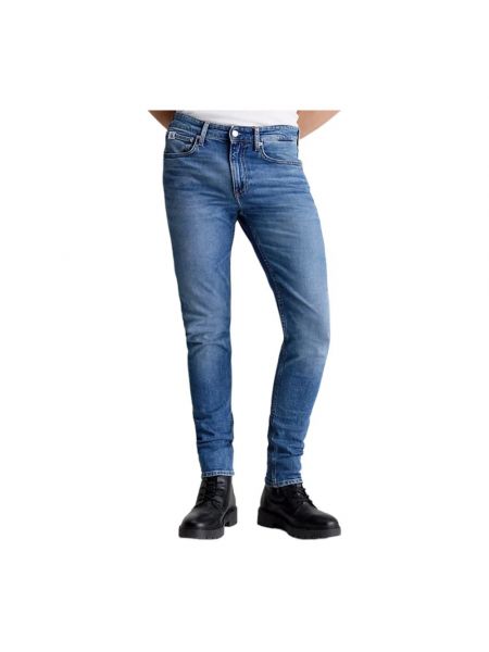 Slim fit skinny jeans Calvin Klein blau