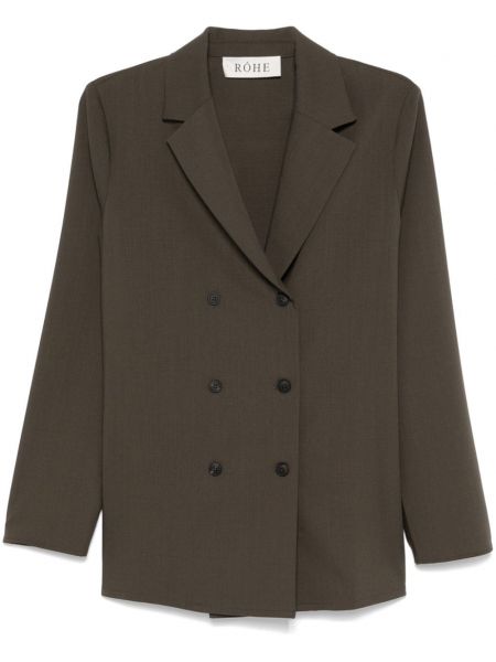 Dobbeltradet blazer Róhe brun