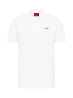 Polo majica slim fit Hugo bijela
