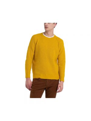 Sweter Replay żółty