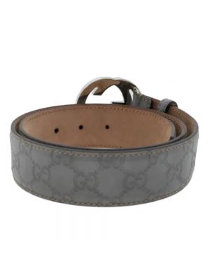 Cinturón Gucci Vintage gris