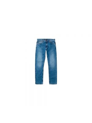 Slim fit skinny jeans Nudie Jeans blau