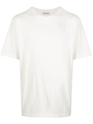 T-shirt con stampa Moncler bianco