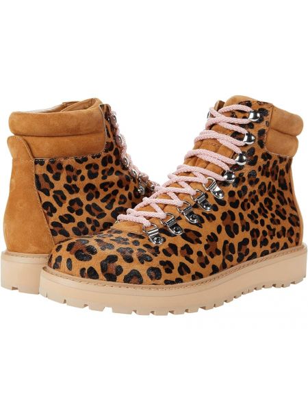 Леопардовые ботинки Greats