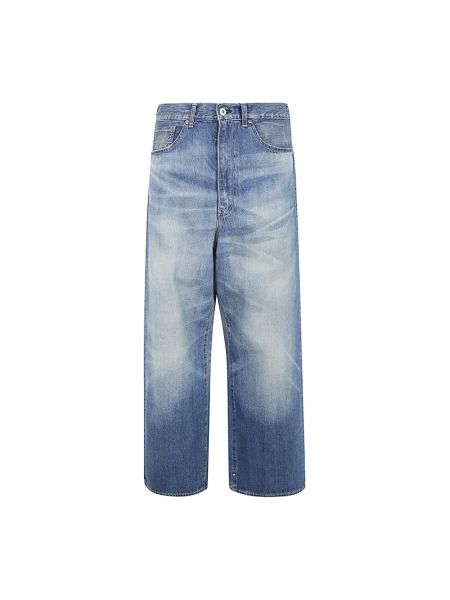 Straight jeans Junya Watanabe blau