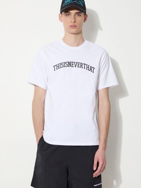 Koszulka z nadrukiem Thisisneverthat biała