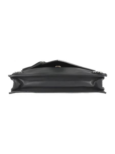 Bolso clutch de cuero retro Balenciaga Vintage negro