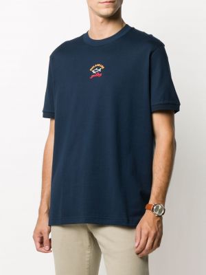 Camiseta de cuello redondo Paul & Shark azul
