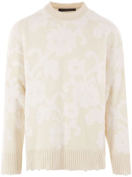 Jacquard langer pullover Federico Cina