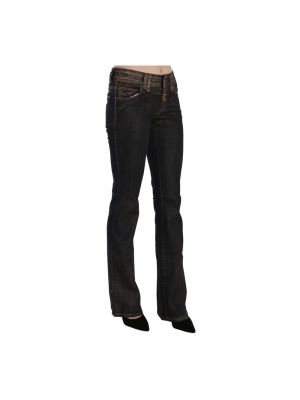 Bootcut jeans ausgestellt John Galliano schwarz