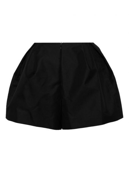 Shorts ausgestellt mit plisseefalten Sacai schwarz