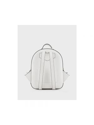 Plecak Emporio Armani biały