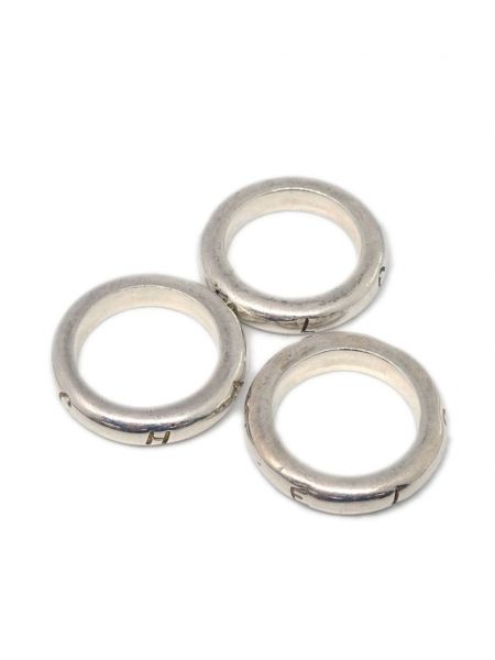 Sidabrinis žiedas Chanel Pre-owned sidabrinė