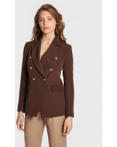 Maryley Blézer 22IB139/41CI Barna Regular Fit