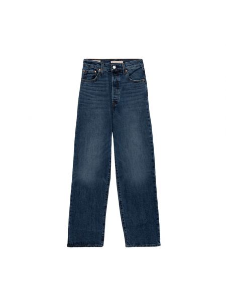High waist straight jeans Levi's® blau