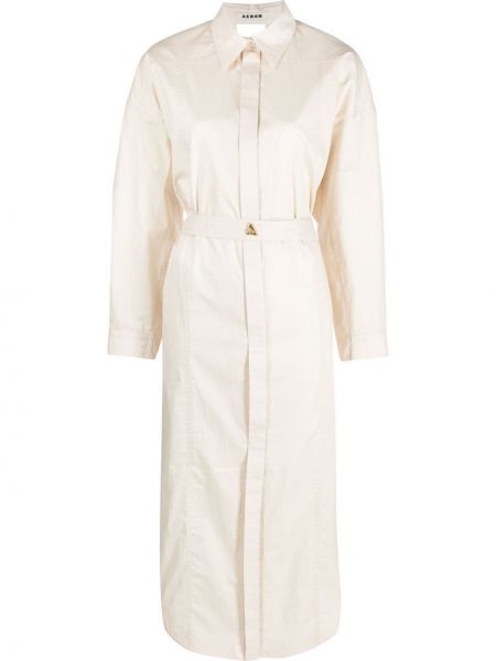 Robe chemise Aeron blanc