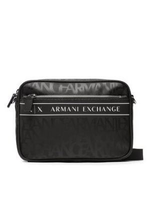 Crossbody kabelka Armani Exchange - čierna