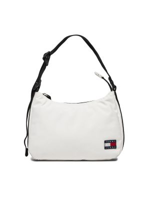 Памучни чанта Tommy Jeans бяло