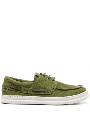 Pantofi cu șireturi din dantelă Camper verde