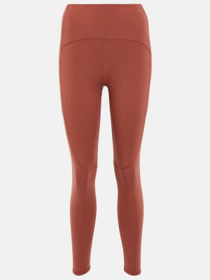 Pantalon de sport taille haute Adidas By Stella Mccartney rouge
