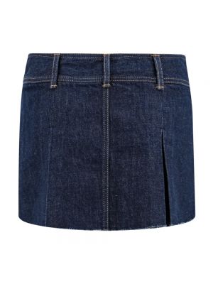 Spódnica jeansowa Céline niebieska