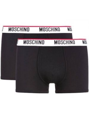 Czarne bokserki Moschino