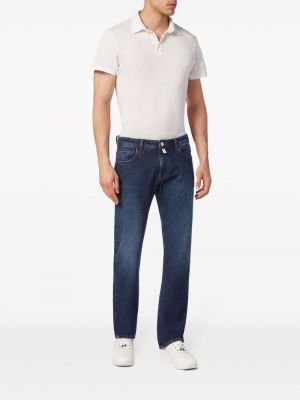 Straight fit džíny s nízkým pasem Billionaire modré