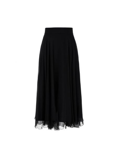 Czarna długa spódnica Dolce And Gabbana