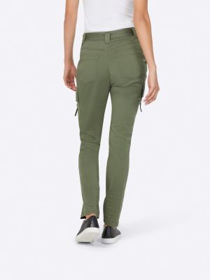 „cargo“ stiliaus kelnės Heine žalia