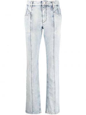 Bavlnené džínsy s rovným strihom Marant Etoile