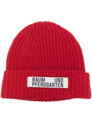 Lue Baum Und Pferdgarten rød