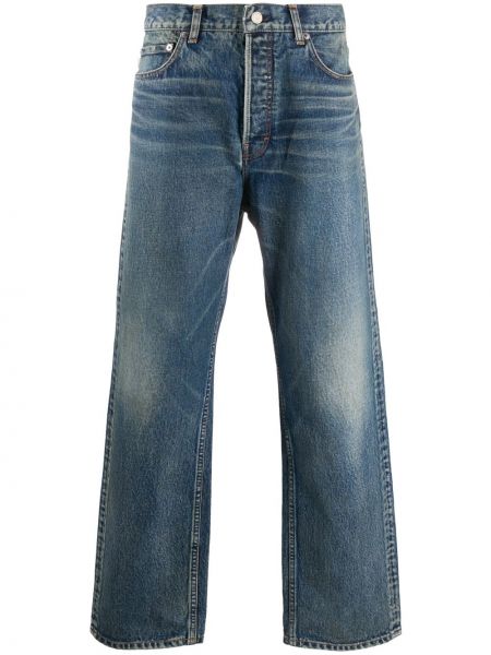 Voľné priliehavé džínsy s rovným strihom Ambush modrá