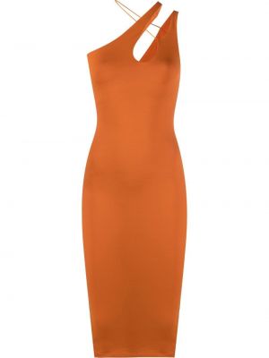 Asymmetrisk dress Alix Nyc oransje