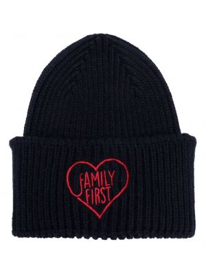 Mütze mit stickerei Family First blau