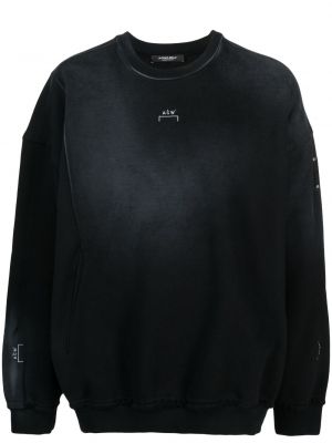 Sweatshirt mit stickerei aus baumwoll A-cold-wall* schwarz