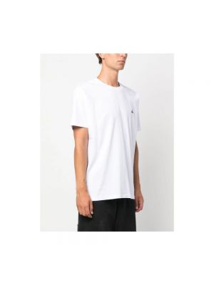 Camiseta con bordado de algodón Vivienne Westwood blanco