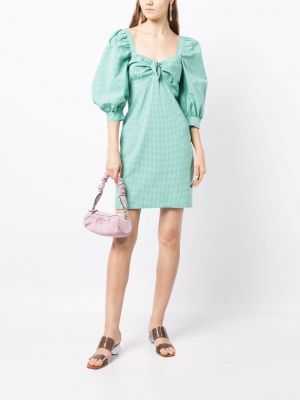 Mini šaty Stefania Vaidani zelené