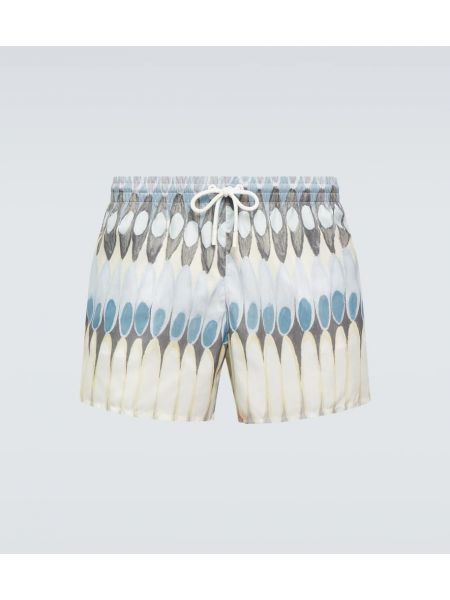 Trykt boxershorts Commas