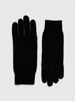 Kašmírové rukavice United Colors Of Benetton černé