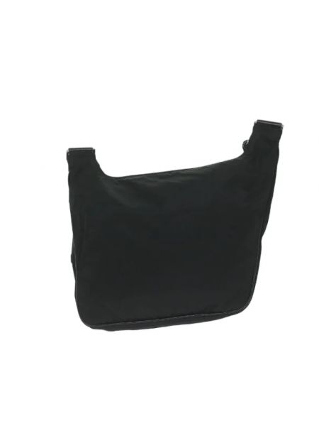 Nylonowa torba na ramię Prada Vintage czarna