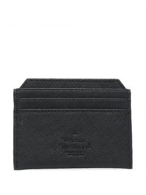 Kožená peněženka Vivienne Westwood černá