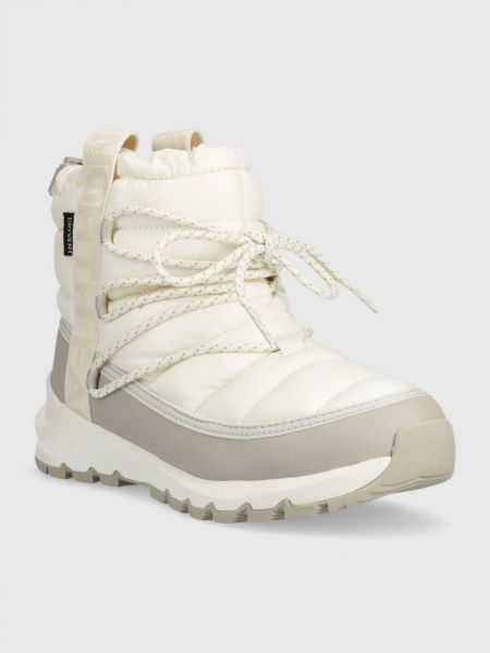 Čizme za snijeg s vezicama s čipkom The North Face bež