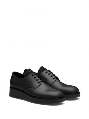 Derbija stila kurpes Prada melns