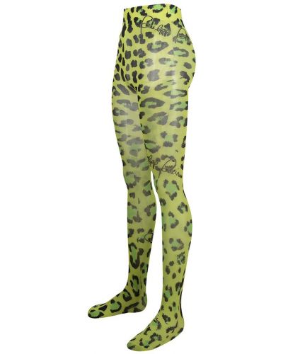Medias con estampado leopardo Philipp Plein verde