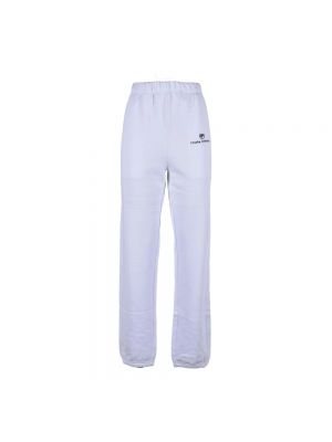 Spodnie sportowe Chiara Ferragni Collection białe