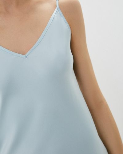 Платье в бельевом стиле Christina Shulyeva голубое