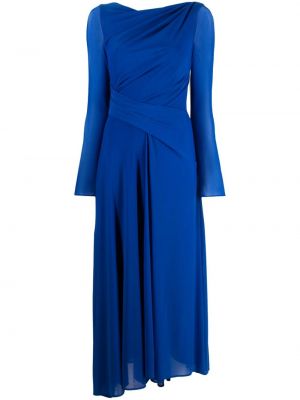 Večernja haljina Talbot Runhof plava