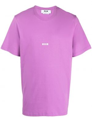 T-shirt Msgm lila