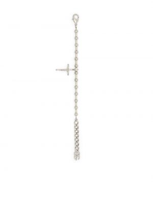 Bracelet avec pierres découratives Dolce & Gabbana argenté
