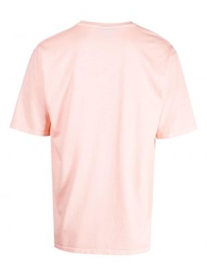 T-shirt aus baumwoll mit print Mauna Kea pink